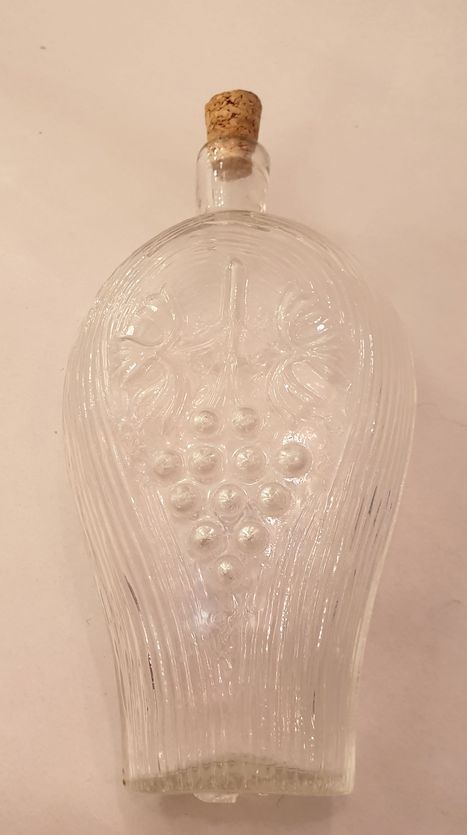 Hunting flask antique lyre - 3