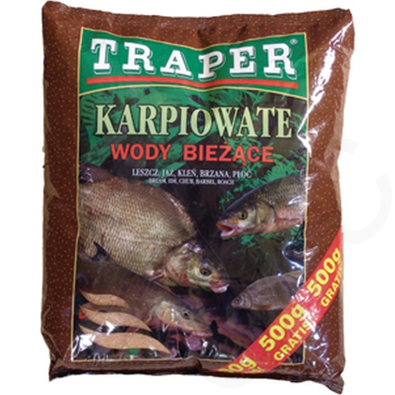 Traper Mäskblandning Karpiowate Strömmande Vatten 2,5kg