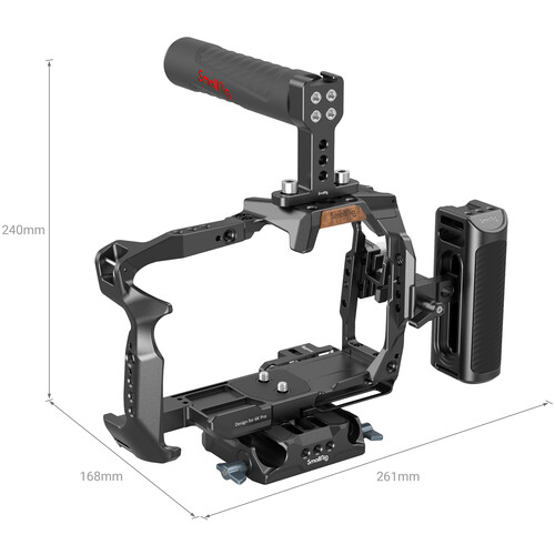 SmallRig 3584 Handheld Kit for Blackmagic Pocket Cinema Camera 6K Pro - 4