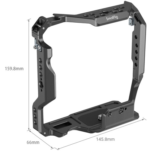 SmallRig 3594 Camera Cage for Sony Alpha 7S III/Alpha 7 IV/Alpha 7R IV/Alpha 1 with VG-C4EM Battery Grip - 3