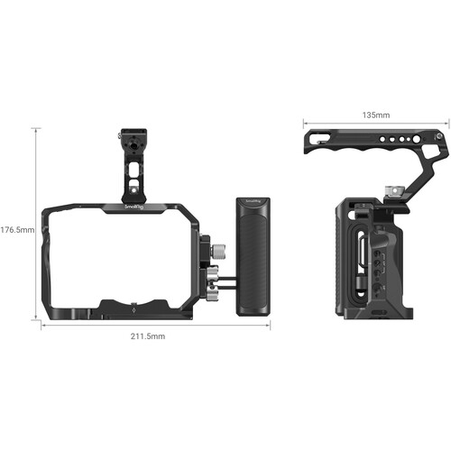 SmallRig 3669 Advanced Kit for Sony Alpha 7 IV/Alpha 7 S III - 2