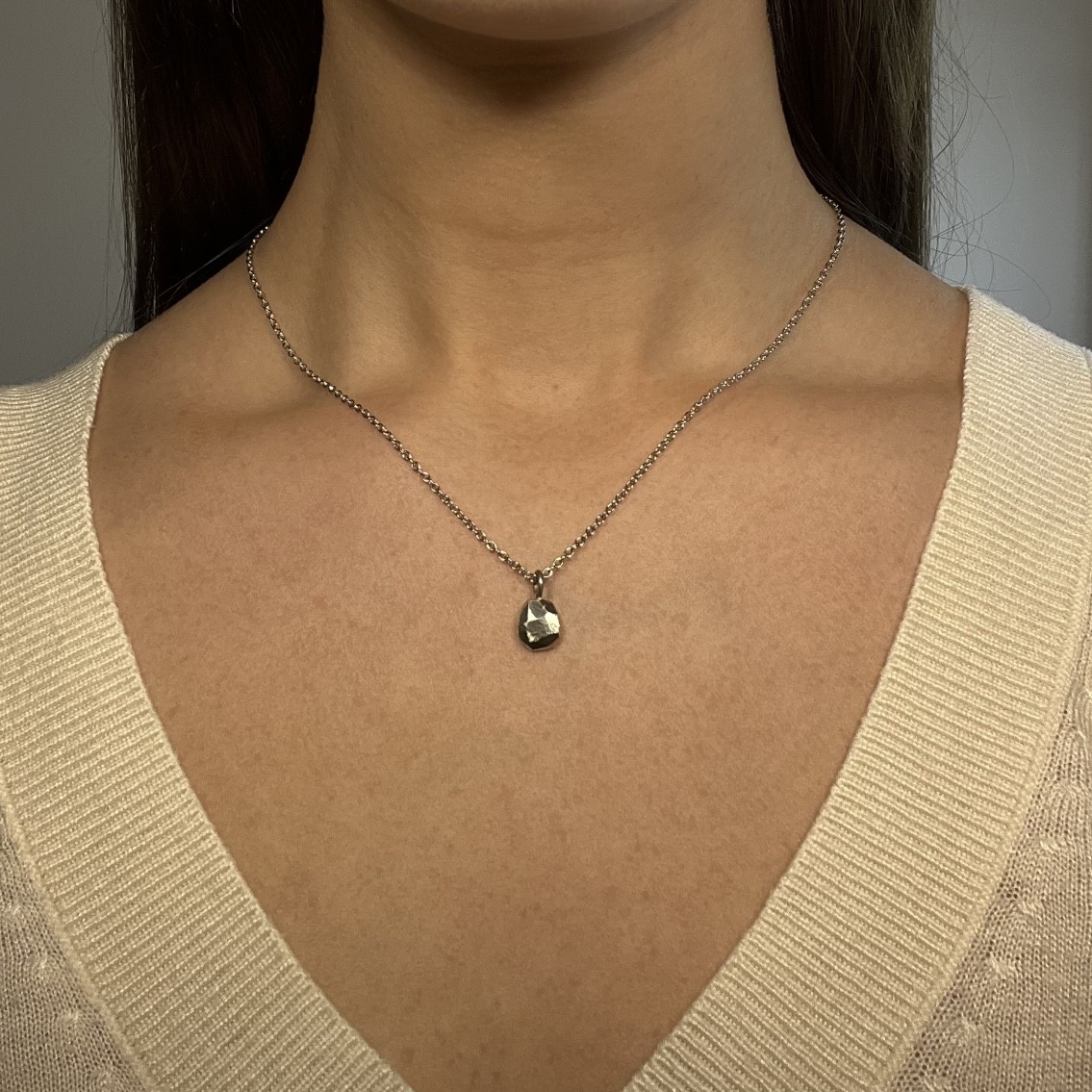 Hänge Älskad klimp 9 mm silver - 3