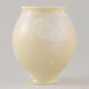 Isak Isaksson (2020) Unique Vase with Yellow Crystalline Glaze 8 cm