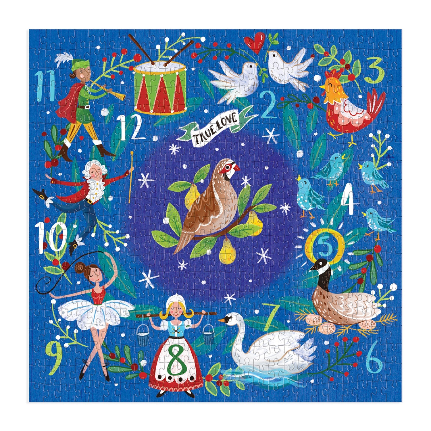 12 Days Wreath 500 Piece Puzzle - 3