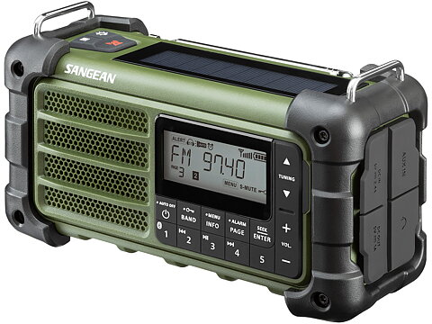 Sangean allväders radio Green
