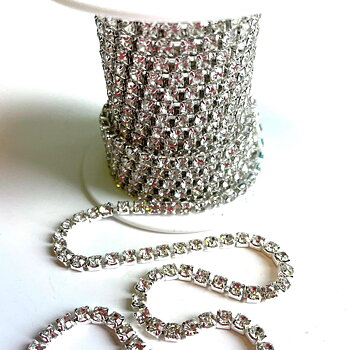 STRASSKEDJA - Silver/Crystal