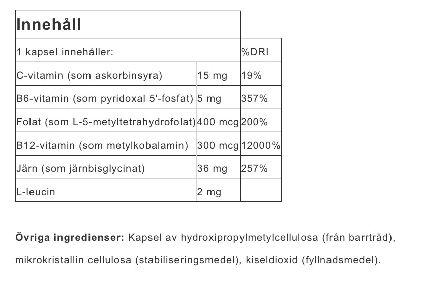 Advanced Iron Complex 60 kap Thorne - 2