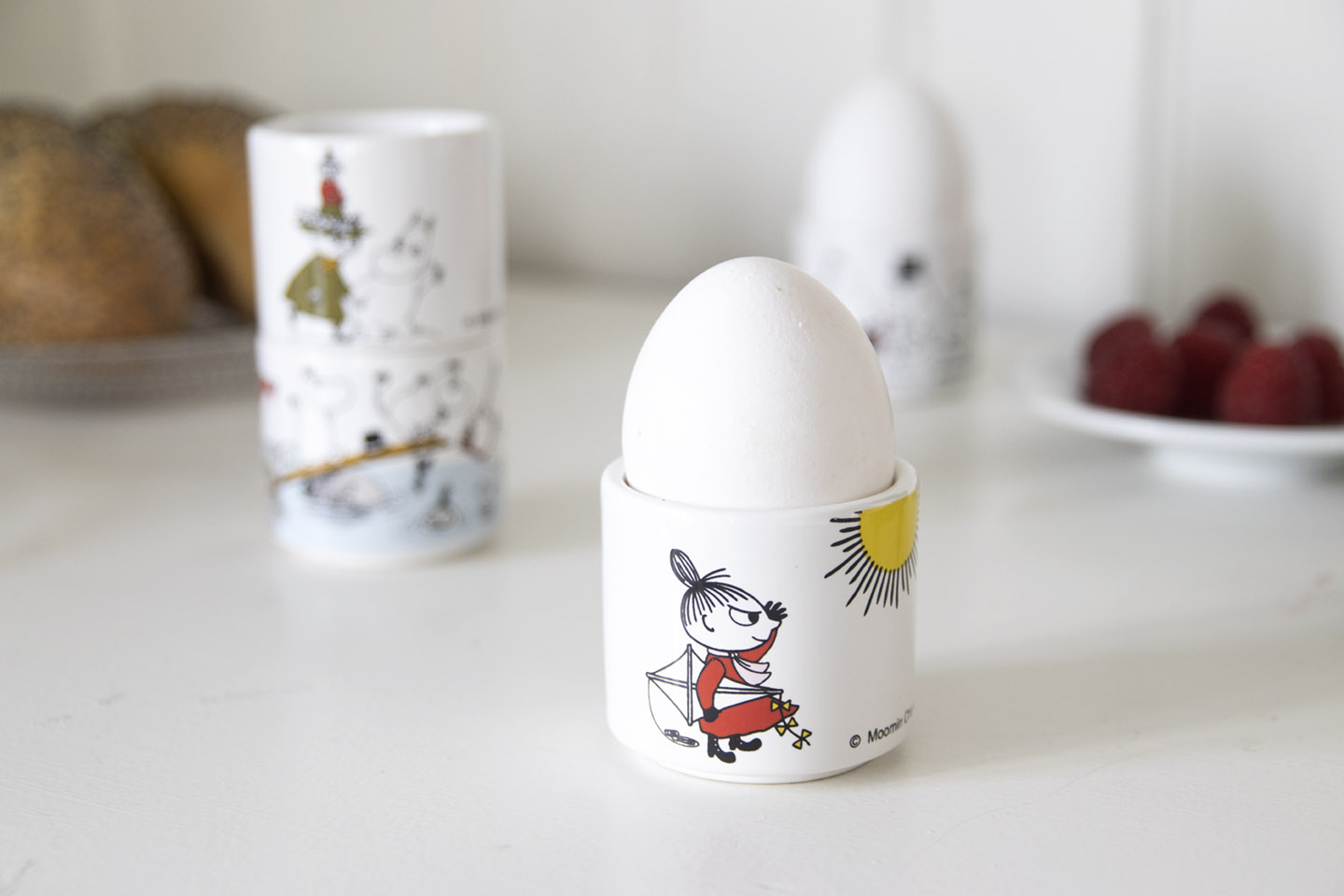 Moomin Egg Cups 4 Pcs - Color - 2