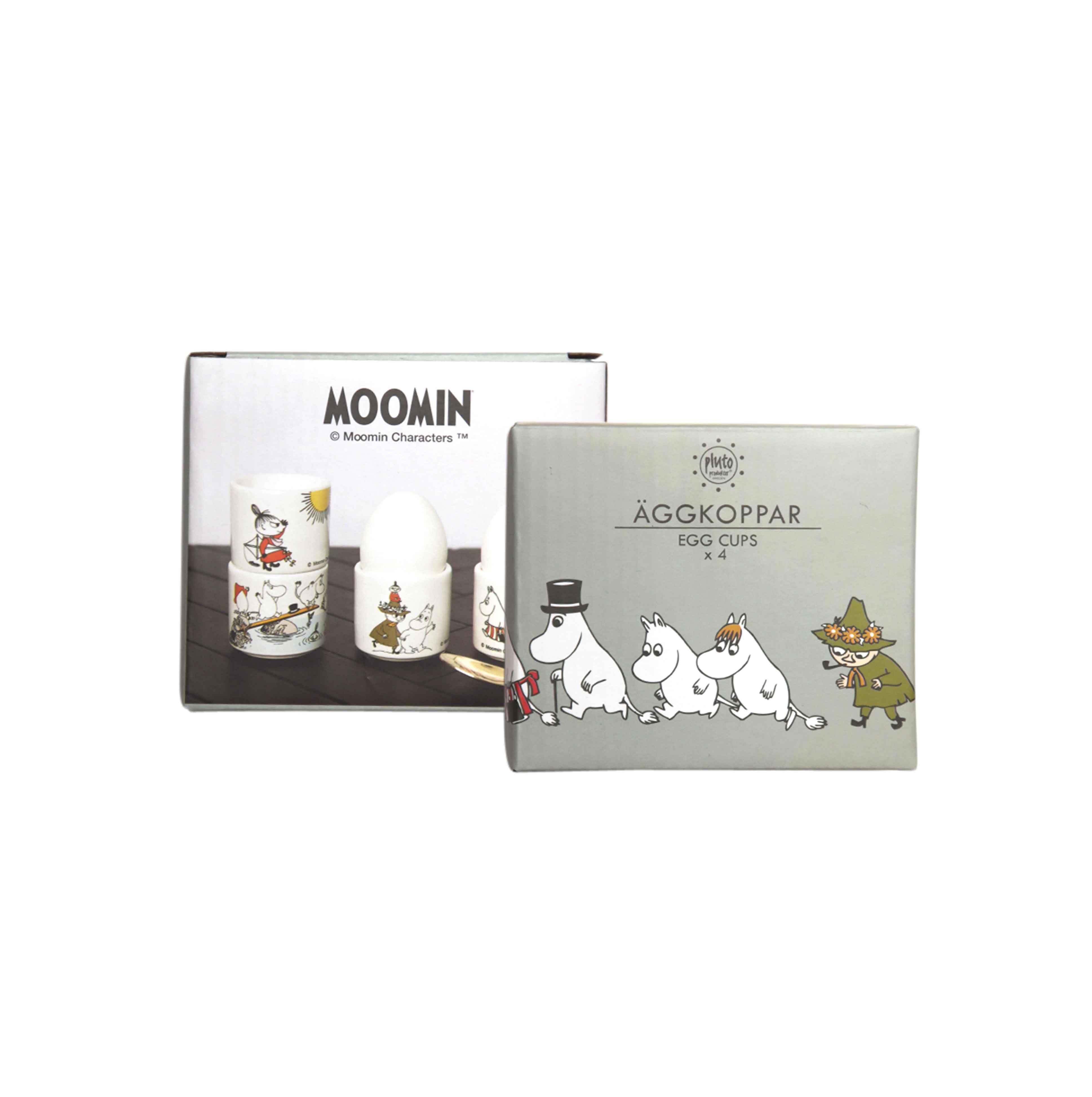 Moomin Egg Cups 4 Pcs - Color - 3