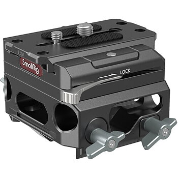SmallRig 3067  Baseplate with Dual 15mm LWS Rod Clamp
