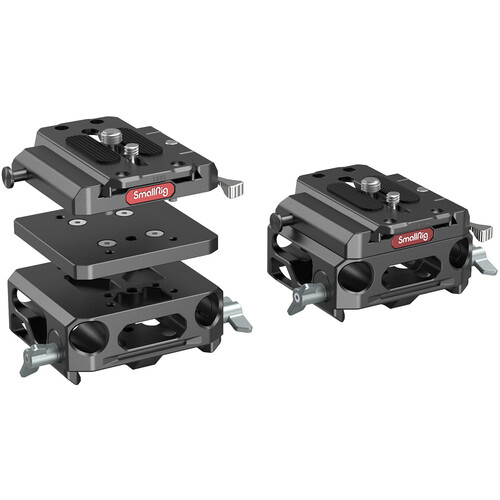 SmallRig 3067  Baseplate with Dual 15mm LWS Rod Clamp - 6