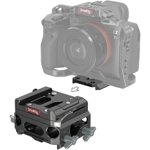 SmallRig 3067  Baseplate with Dual 15mm LWS Rod Clamp - 4
