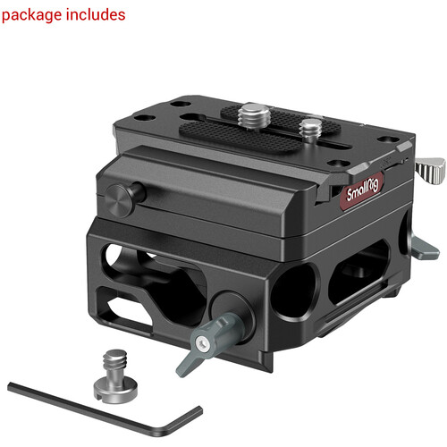 SmallRig 3067  Baseplate with Dual 15mm LWS Rod Clamp - 2