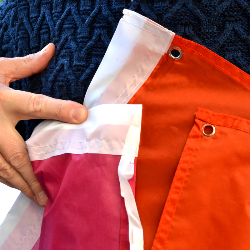 Lesbian Sunset Flag XL-deluxe - 7