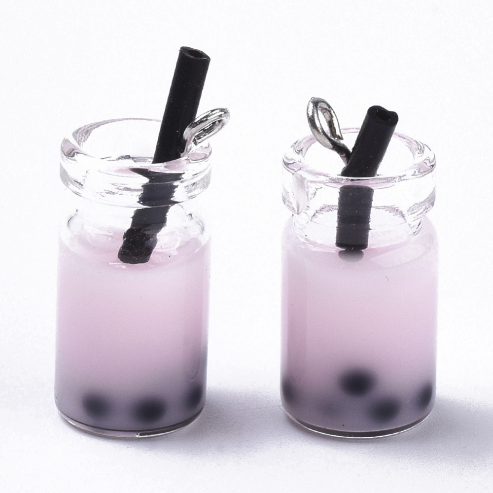 Berlock - Resin 3D Drink, Rosa