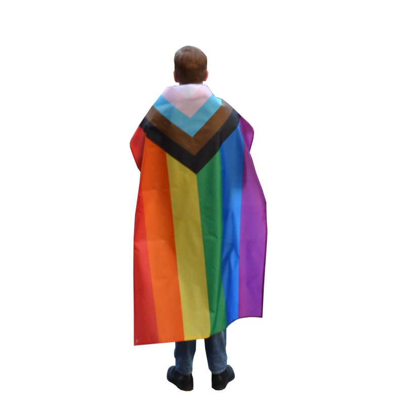 XL Progress Pride deluxe flag  - 3