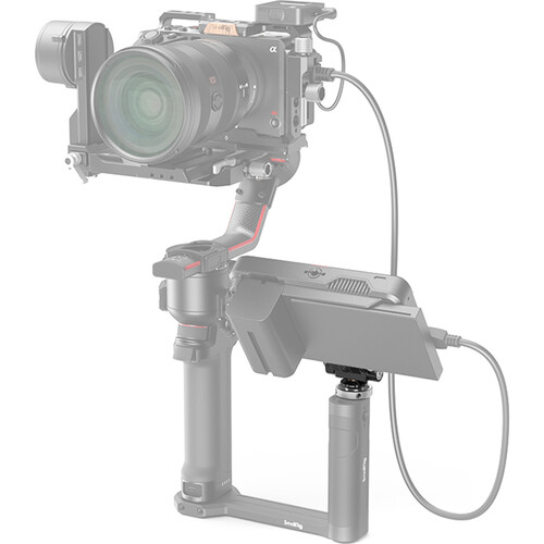 SmallRig 3514 Drop-in HawkLock mini Quick Release Monitor Mount with Cold Shoe - 7