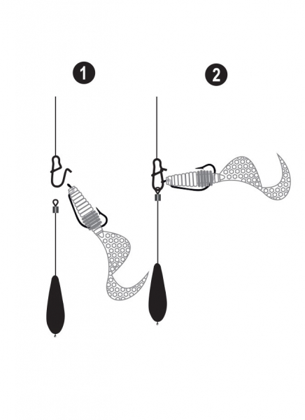 Fanatik Tokyo Rig Punch Shot Rig 3-pack - 2