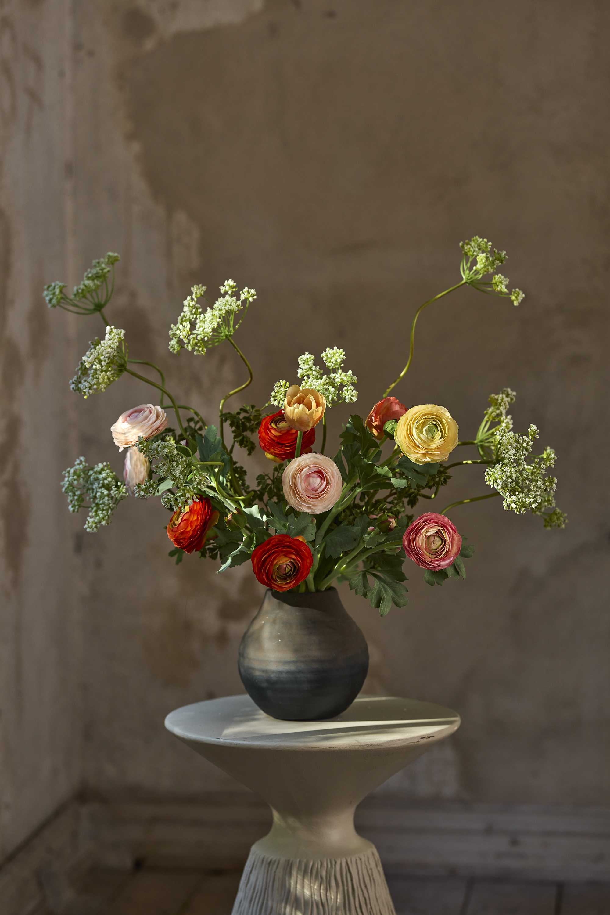 Ranunculus - Ranuncel - Twig - Orange - 50 cm - 2