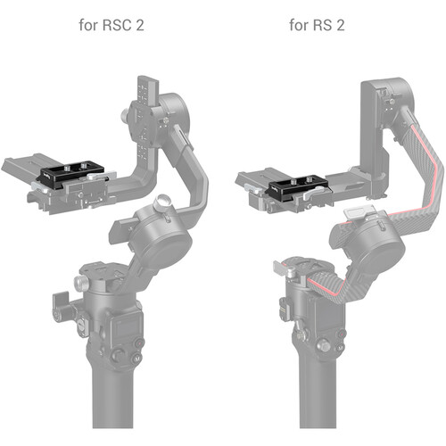 SmallRig 3154 Arca-Type Quick Release Plate for DJI RS 2 & RSC 2 Gimbal - 7