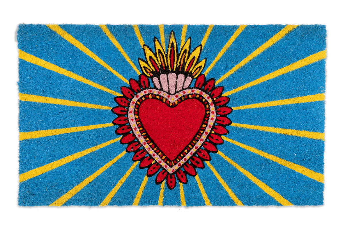 Doormat Heart - 2
