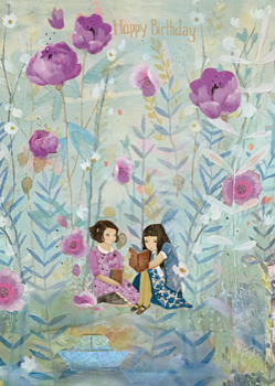 Daydreamers Meadow  :  Happy Birthday - Kort med kuvert