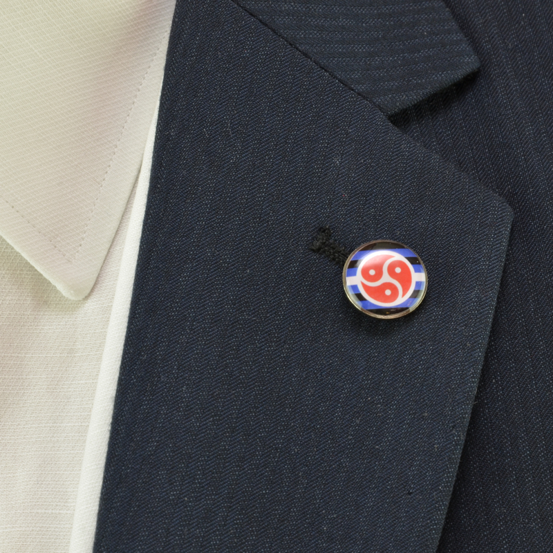 Pins with BDSM flagge - 2