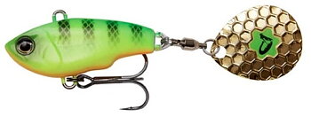 The Fat Tail Spin is a small but incredibly effective vibrating bait from Savage Gear, specially designed to attract perch, zander, trout. firetiger