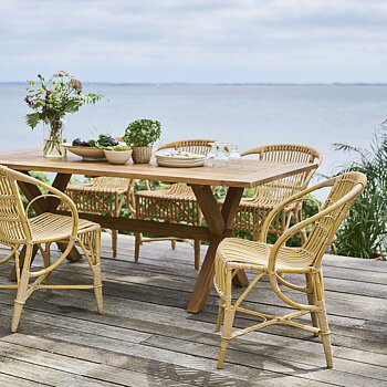 Wengler Chair Exterior Alu natur Sika-Design