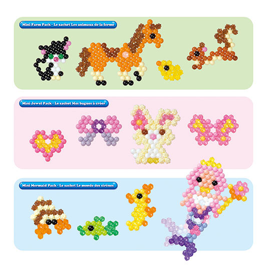 Aquabeads Mini Theme Set, 180 Pärlor, Strykfria - 2