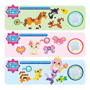 Aquabeads Mini Theme Set, 180 Pärlor, Strykfria