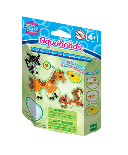 Aquabeads Mini Theme Set, 180 Pärlor, Strykfria - 4