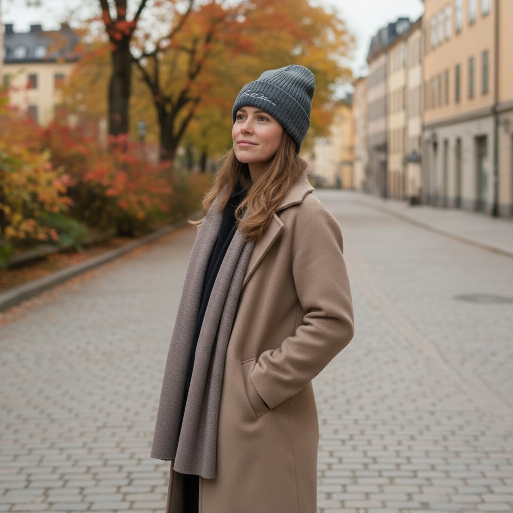 Stickad mössa - 2