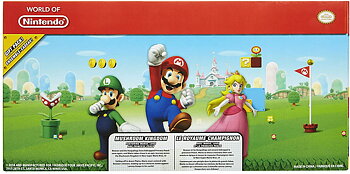 Super Mario, Mushroom Kingdom Diorama, 3-Pack