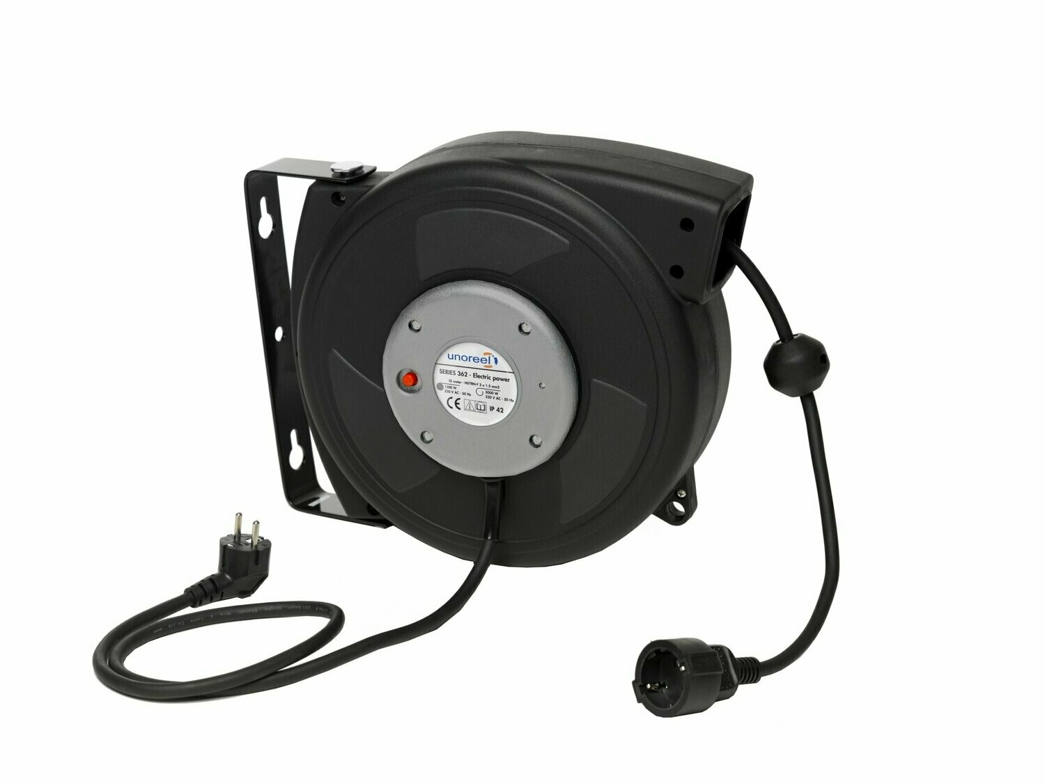 Elkabelvinda med 10 met. kabel & kontakt