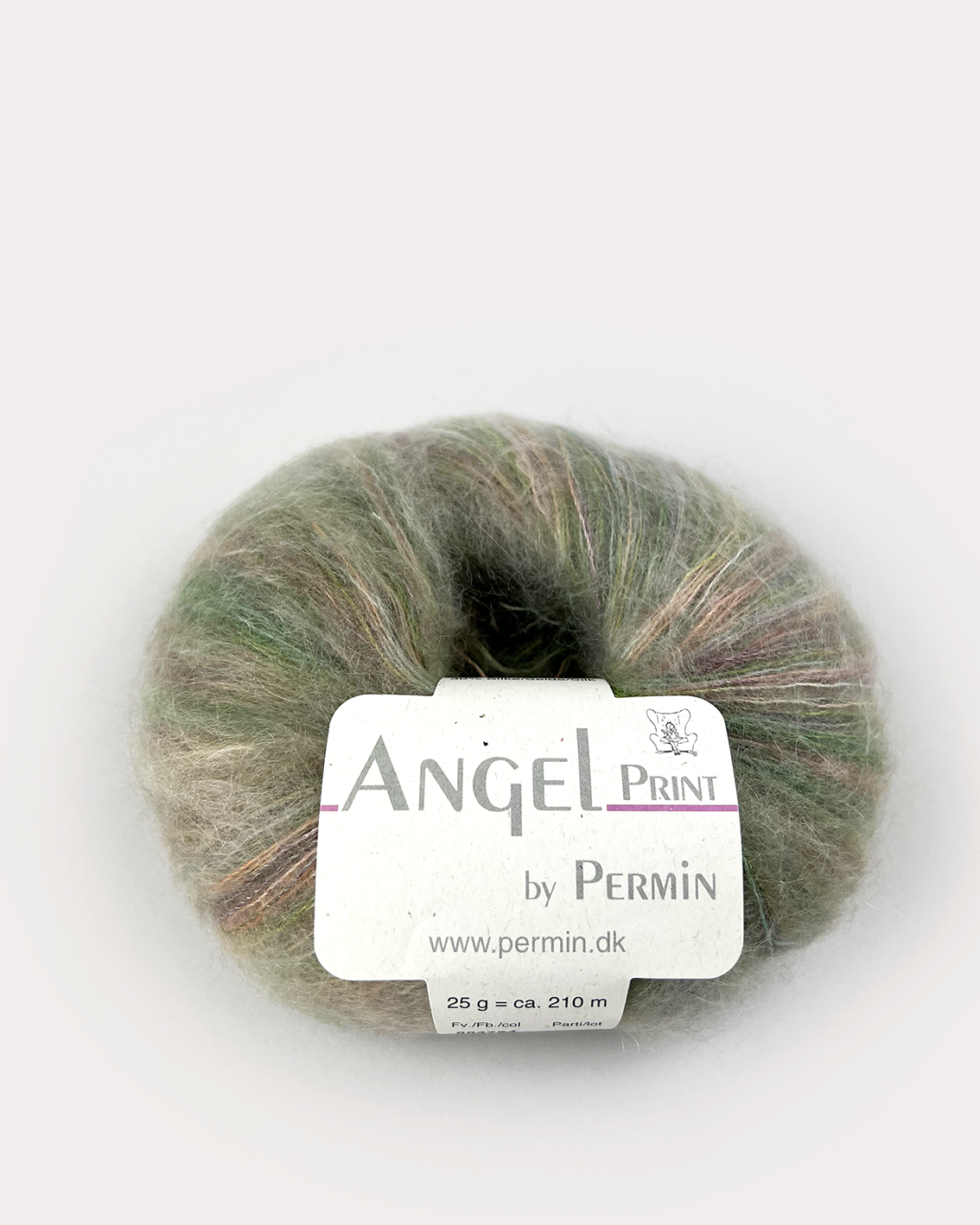Angel Print - Grön/beige-57