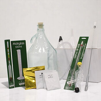 Startsæt til brygning af 5 L. øl / mjødbrygning