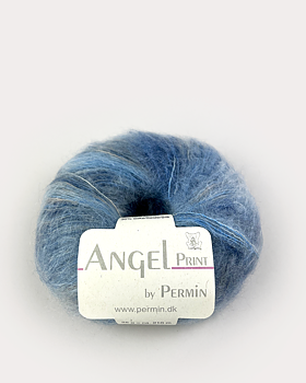 Angel Print - Gyllen/Blå - 58