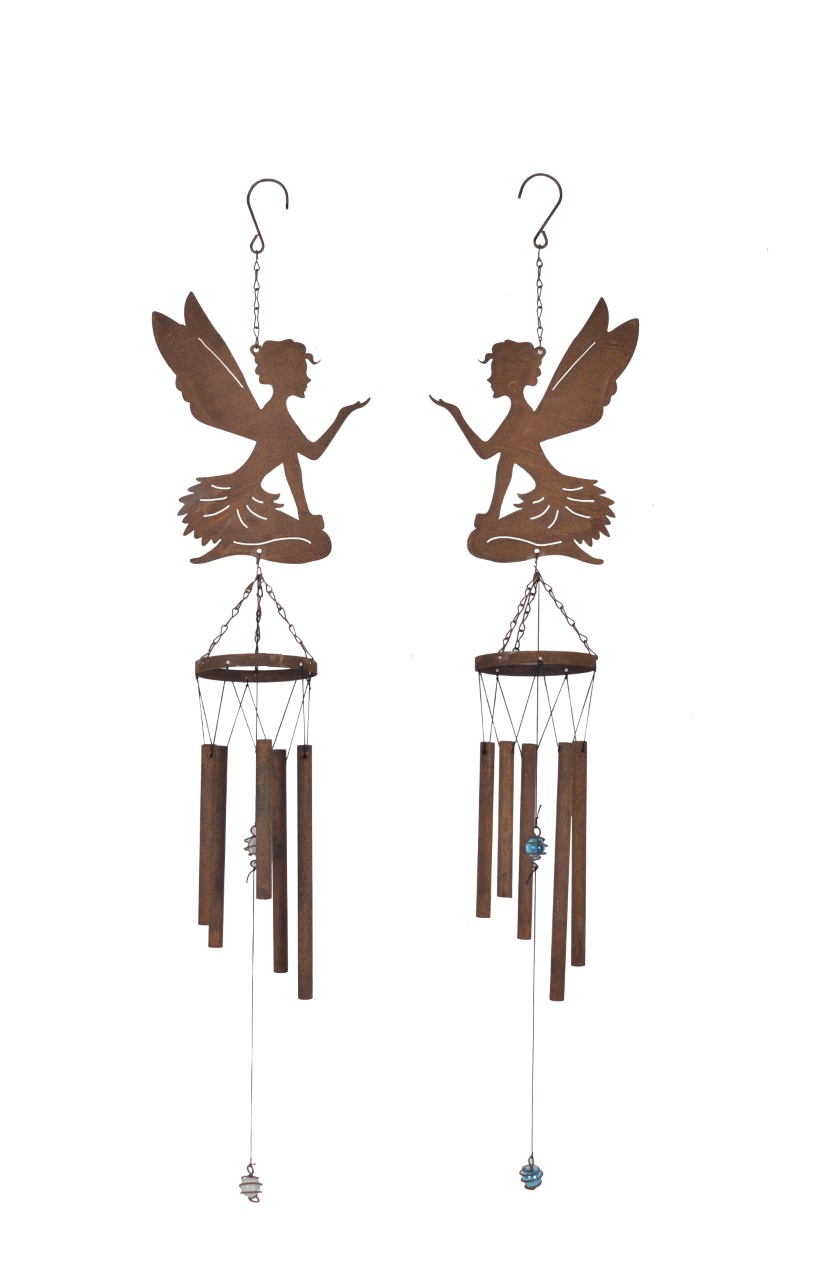 Fairy - Wind chime - Wind chime - 22x18x83 cm - 2
