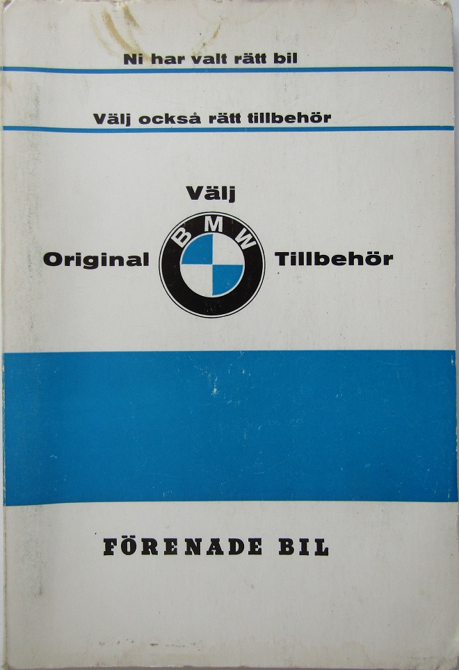 1966 BMW Tillbehör