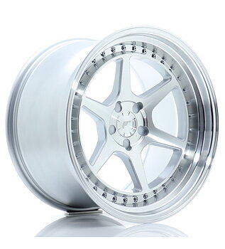 Japan Racing JR43 18x10,5 ET15-22 Custom Silver w/Machined Face