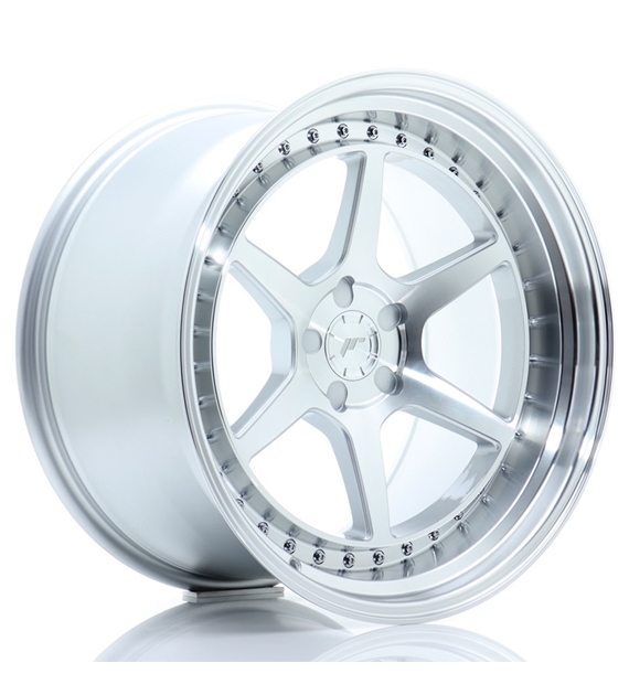 Japan Racing JR43 19x11 ET0-25 Custom Silver w/Machined Face