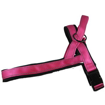 Spårsele reflex med neoprenliner, Rosa