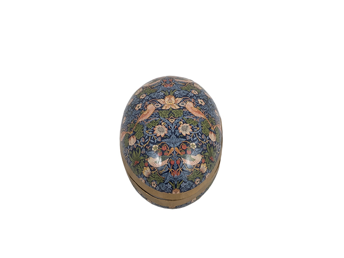 Påskägg 15 cm William Morris Strawberry Thief - 2
