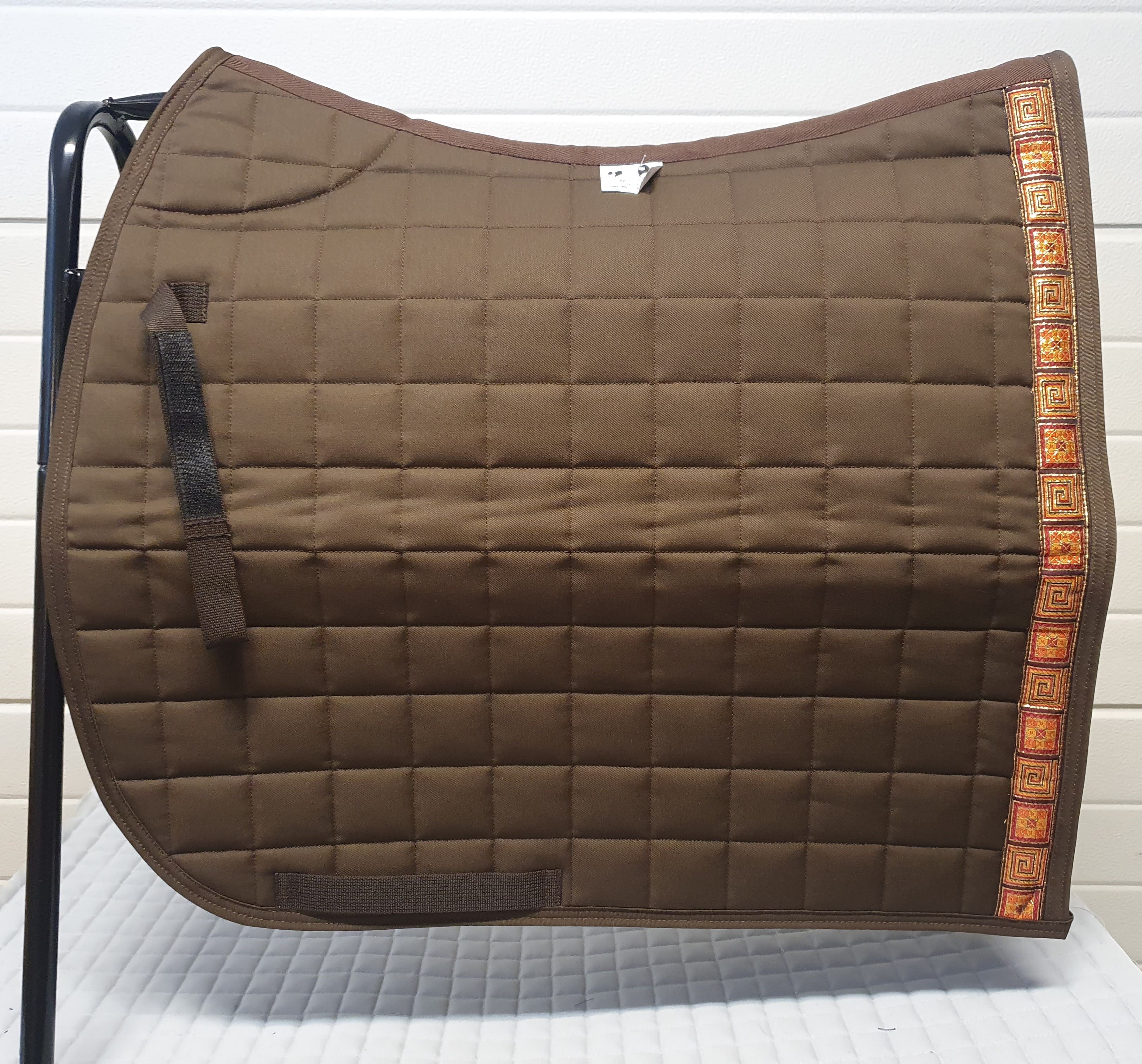 Dressyrschabrak Brun 16" D7, orient