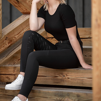 HORSELIFE BREGGINGS RELOVE HIGH KNEE GRIP JUNIOR