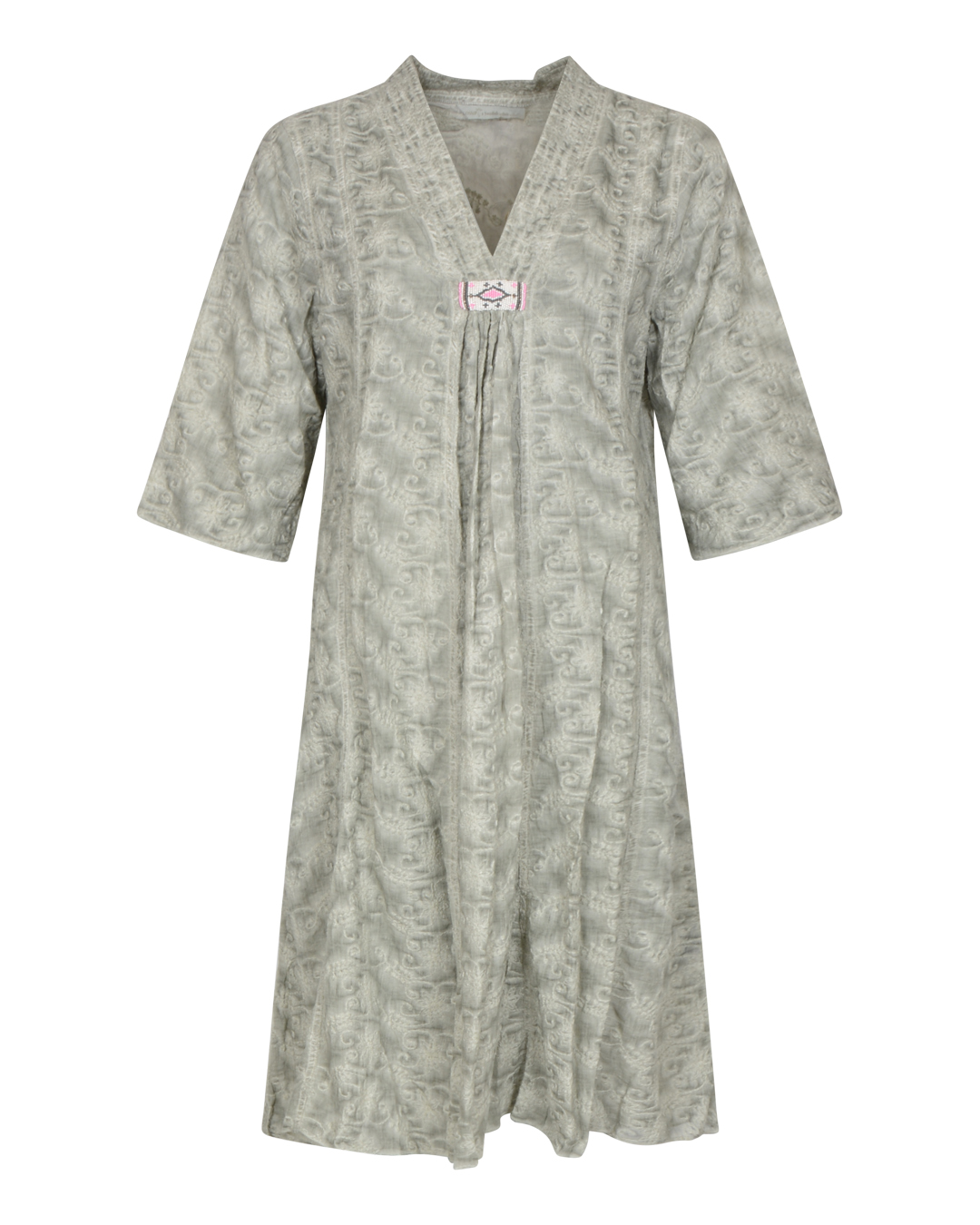 Klänning Dies happy tread light olive - 2