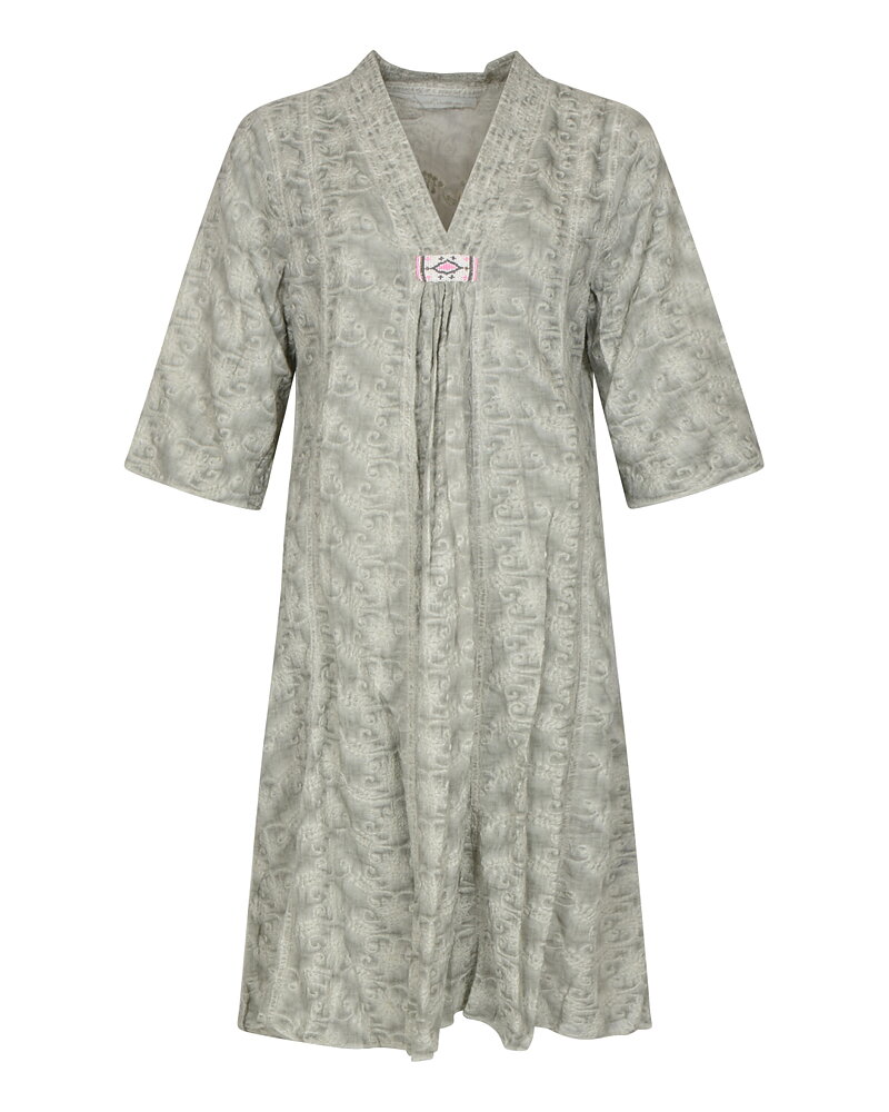 Klänning Dies happy tread light olive