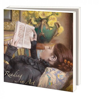 Reading in Art : Kortset med 10 kort och kuvert i matchande mapp - Höst