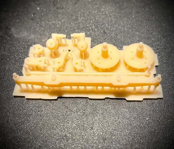Rak styraxel passar alla Italeri lastbilsmodeller. 1:24